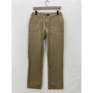 The North Face Pants Womens 4 Khaki Nobel Stretch Pant Roll-Up UPF 30 Hiking